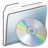 CD Folder Graphite Stripe Icon 48x48 png